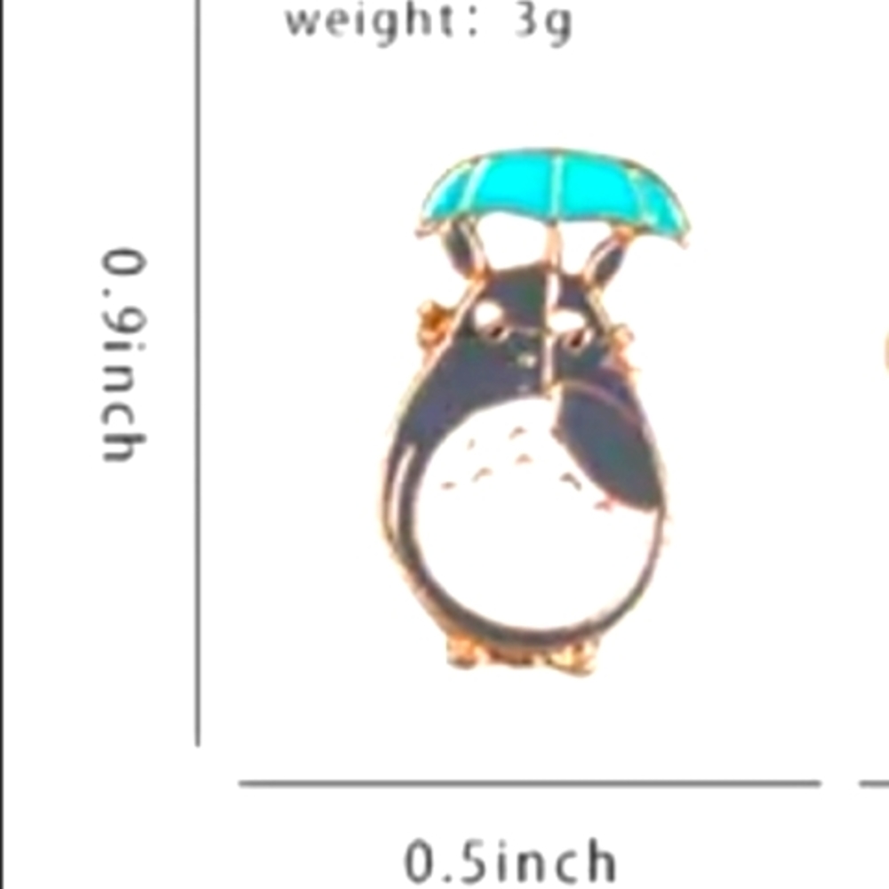 My neighbor totoro brooch enamel pin